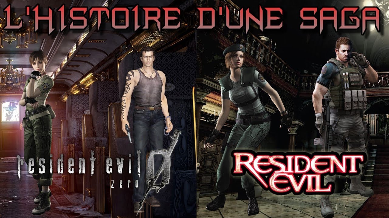[FR] L'HISTOIRE D'UNE SAGA : Resident evil zéro & 1