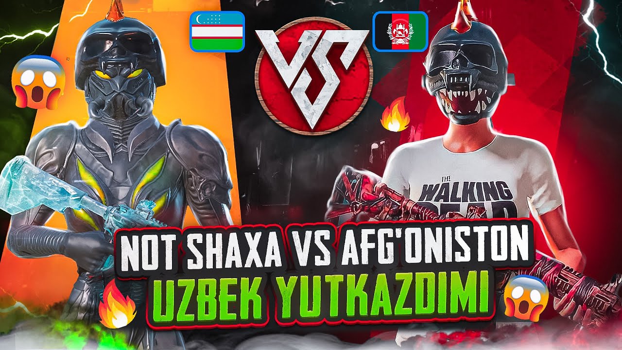 NOT SHAXA VS AFG'ONISTON 🔥 UZBEK YUTKAZDIMI? 😱