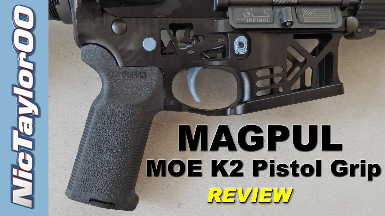 Magpul AR15 / M4 MOE K2 Pistol Grip Review