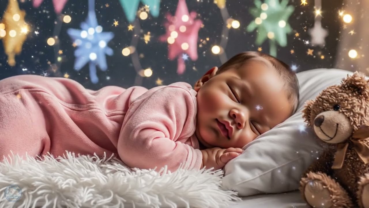 Gentle Baby Bedtime Music 🌙 Soothing Lullaby for Deep Sleep – Little Bear Snores