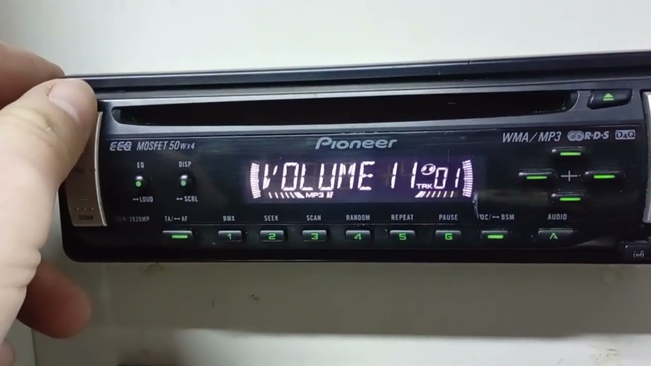 Pioneer DEH-2820MP CD MP3 Radio Samochodowe Prezentacja Car Audio Test 