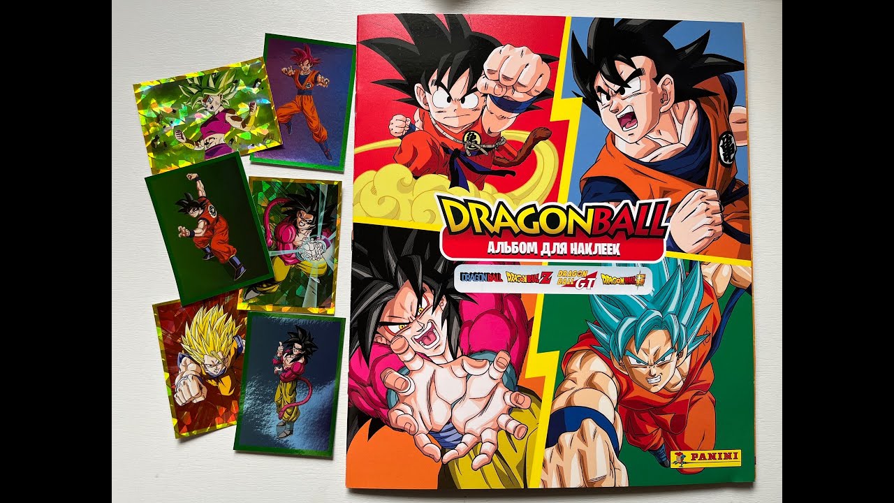 Собираю PANINI Dragonball Universal