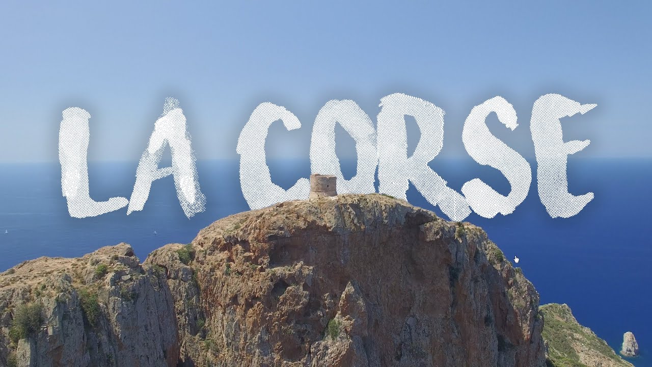 6 JOURS EN CORSE AVEC LE DRONE !