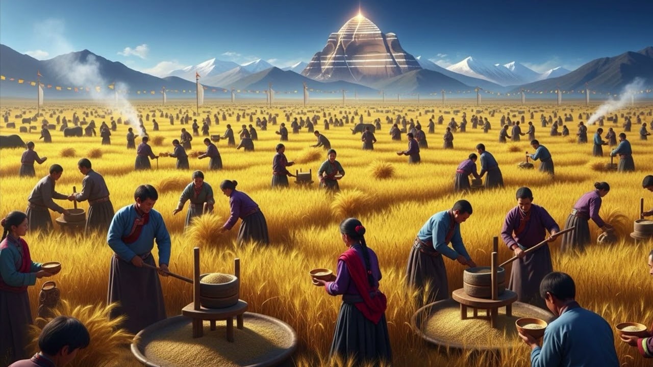 བོད་ཡུལ་གྱི་ནས་སྔོན་མོ་འབྲུ་བདུན། DRU Tibetan Barley-The Grain That Raised a Civilization