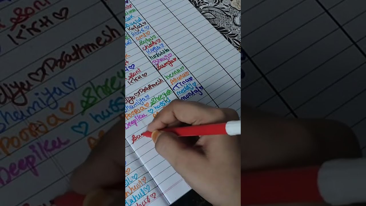 Writing my subscriber name 📝✍️👍🌹@samrinmehndiartist16