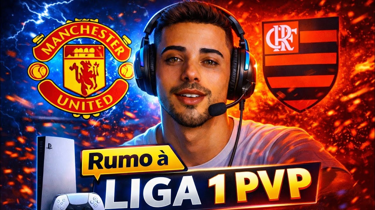Rumo a liga1 eFootball_2026 Manchester x Flamengo