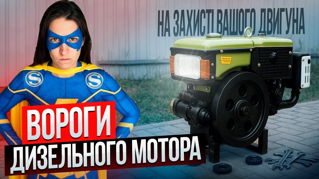Як подовжити життя дизельного двигуна мотоблока — 8 головних ворогів мотора