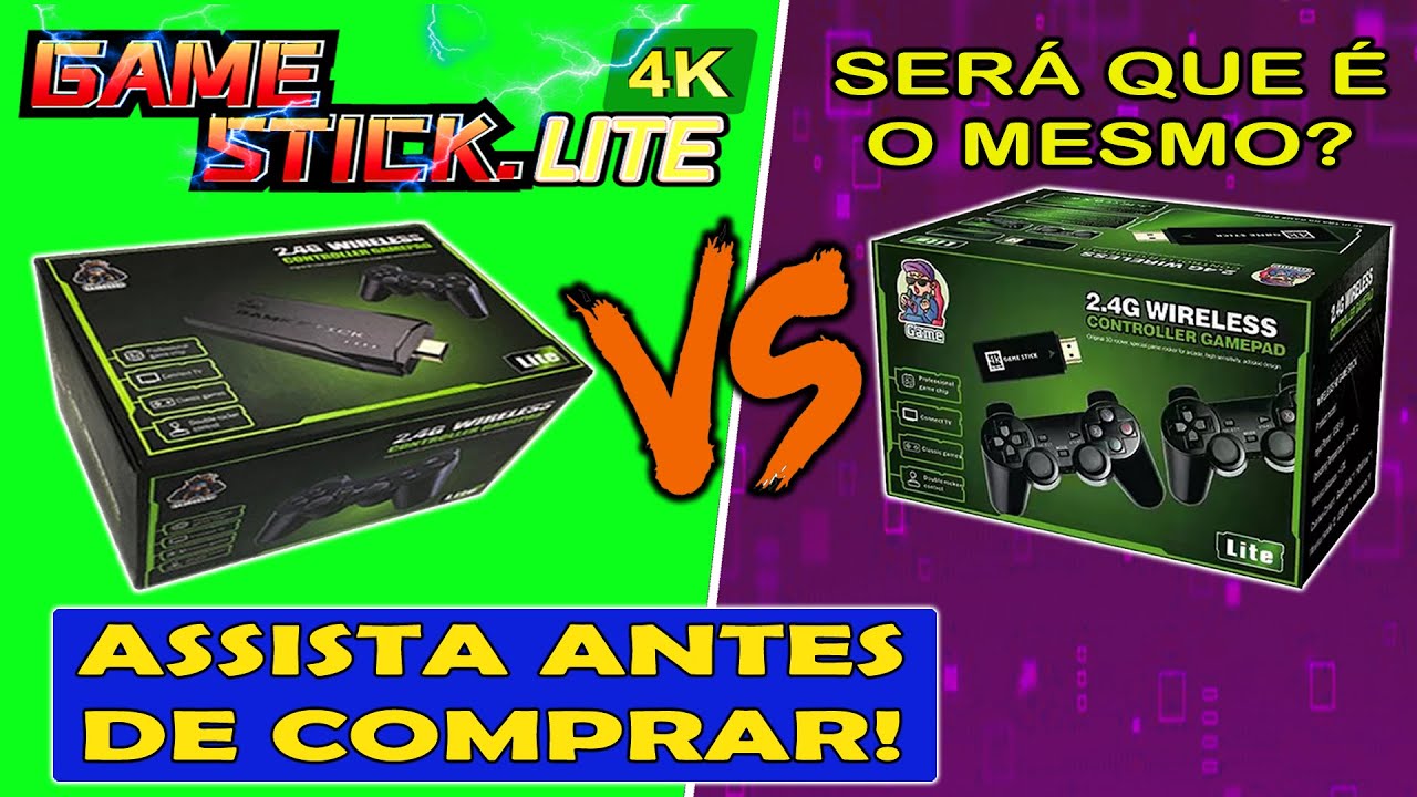 VAI COMPRAR UM GAME STICK 4K LITE? VEJA ESSE VÍDEO ANTES!