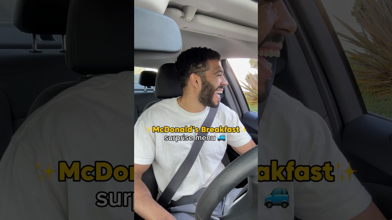 Quick Mickey D’s pit-stop 🚙 