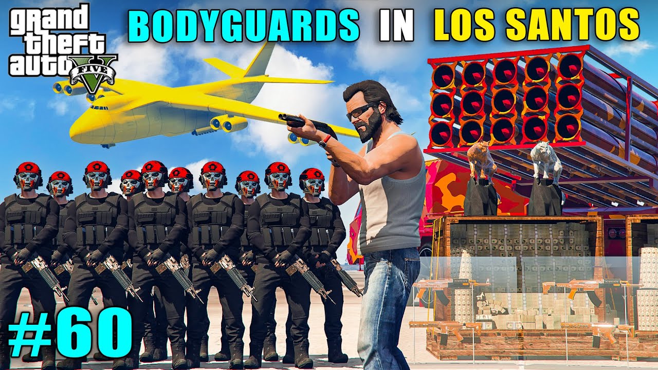 Finally Powerful Bodyguards in Los Santos | Gta V Gameplay | Classy Ankit