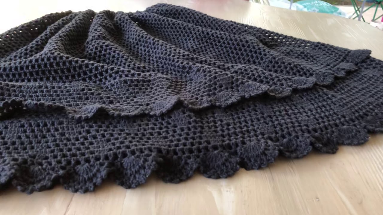 Tığ örgüsü etek yapımı - Basit tığ işi etek yapımı- Crochet skirt
