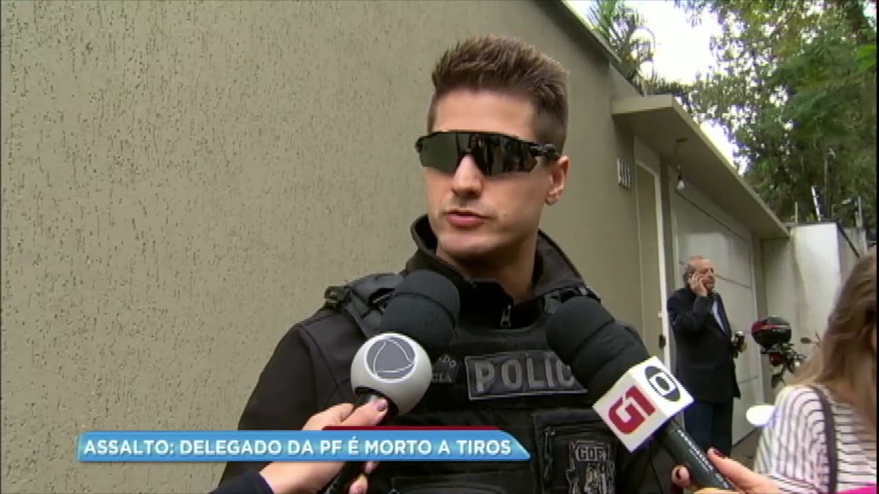 Delegado da Polícia Federal é morto a tiros dentro de casa