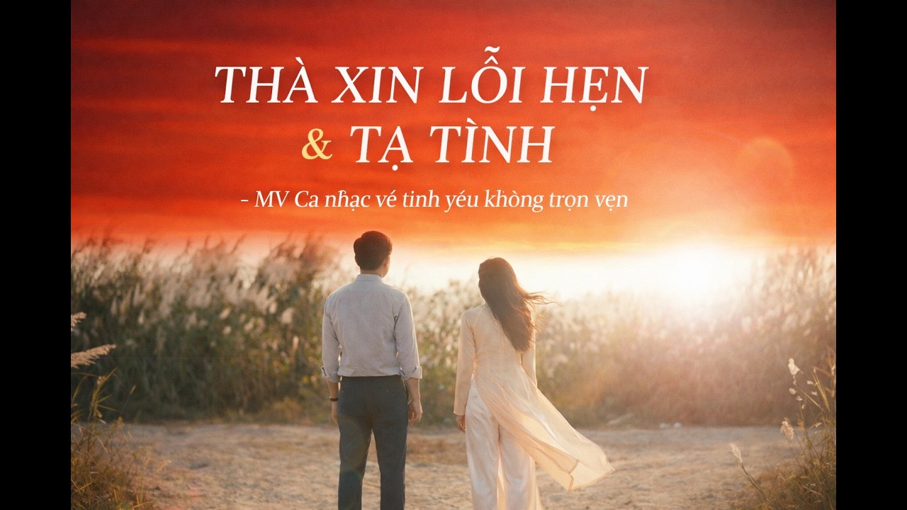 THÀ XIN LỖI HẸN - XIN TẠ TÌNH – Video nhạc đầy cảm xúc
