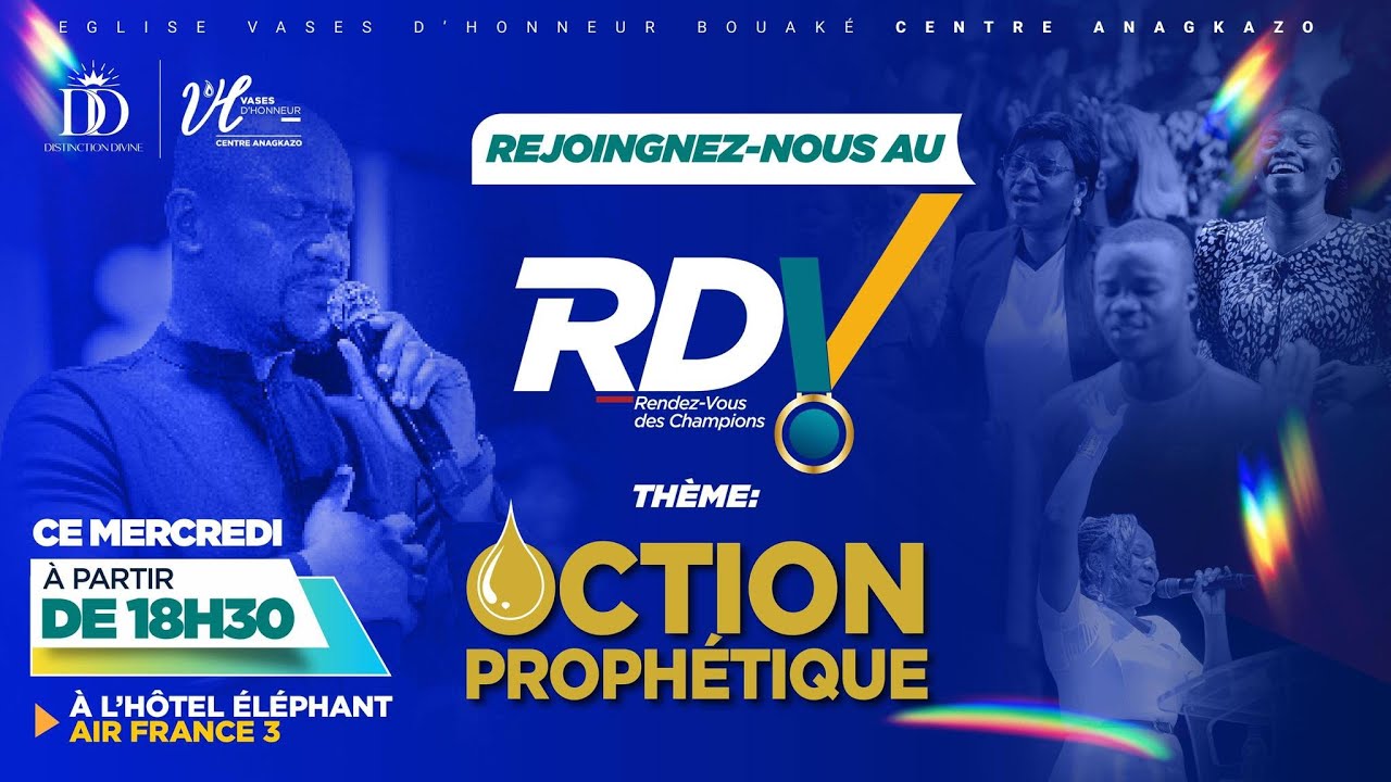 RDV DES CHAMPIONS | ONCTION PROPHÉTIQUE