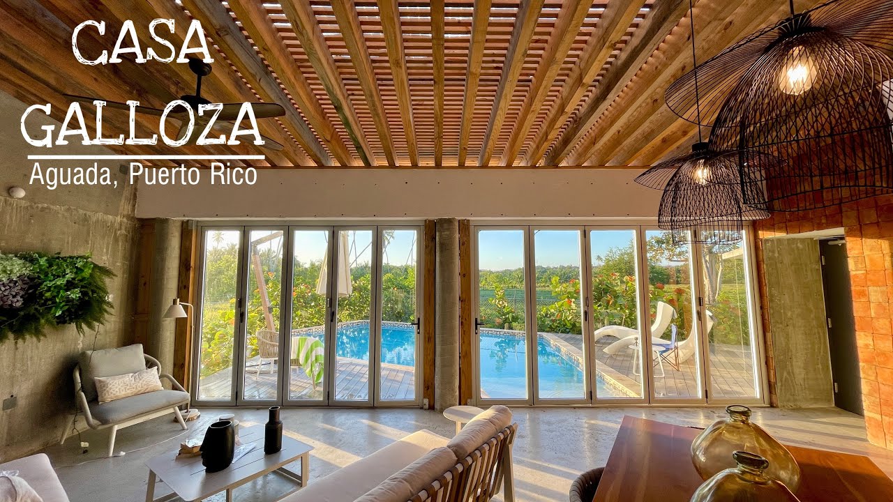 AIRBNB en Aguada PUERTO RICO 🇵🇷 | Review CASA GALLOZA