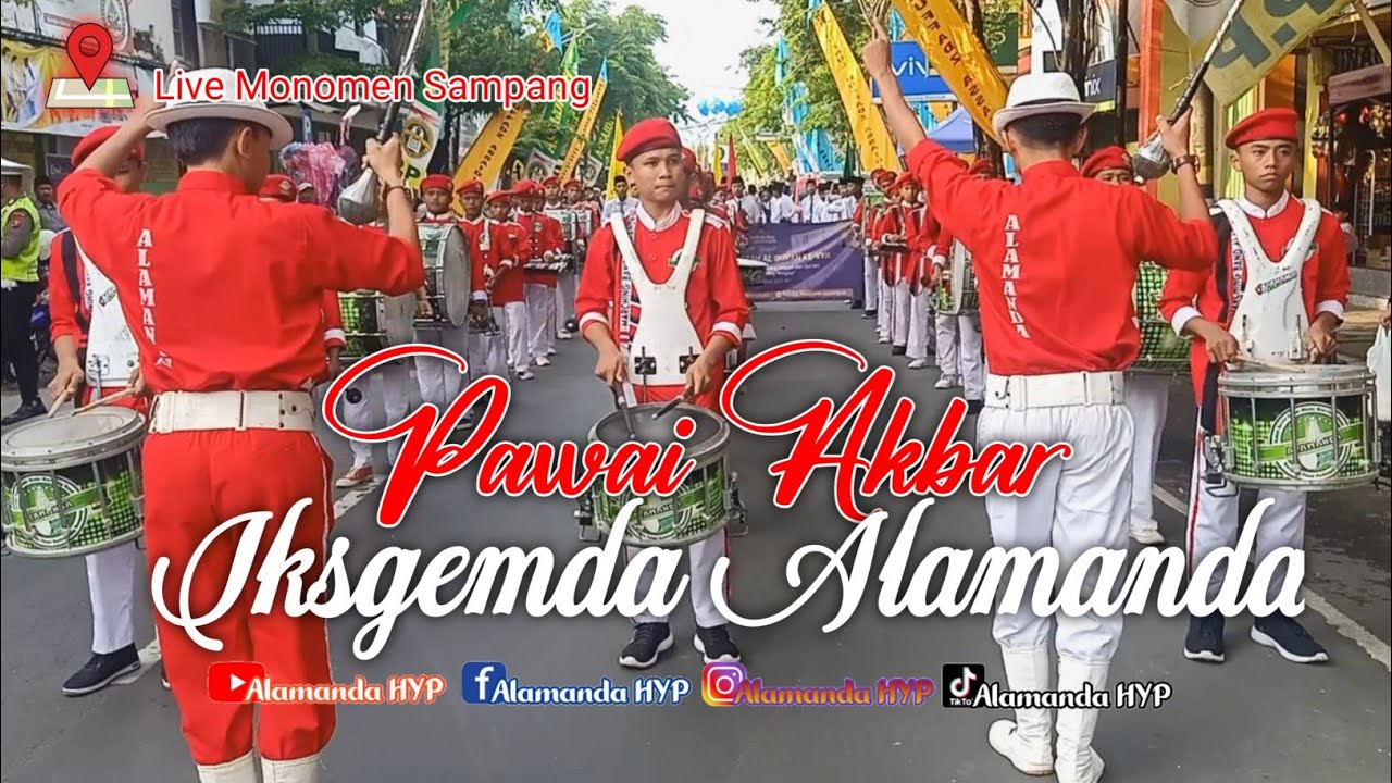 Pawai Akbar PP.Assaidiyah Monomen Sampang Bersama MB ALAMANDA