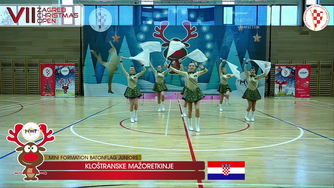2019. VII. ZCO: MINI FORMATION BATONFLAG JUNIORS, KLOŠTRANSKE MAŽORETKINJE, CROATIA