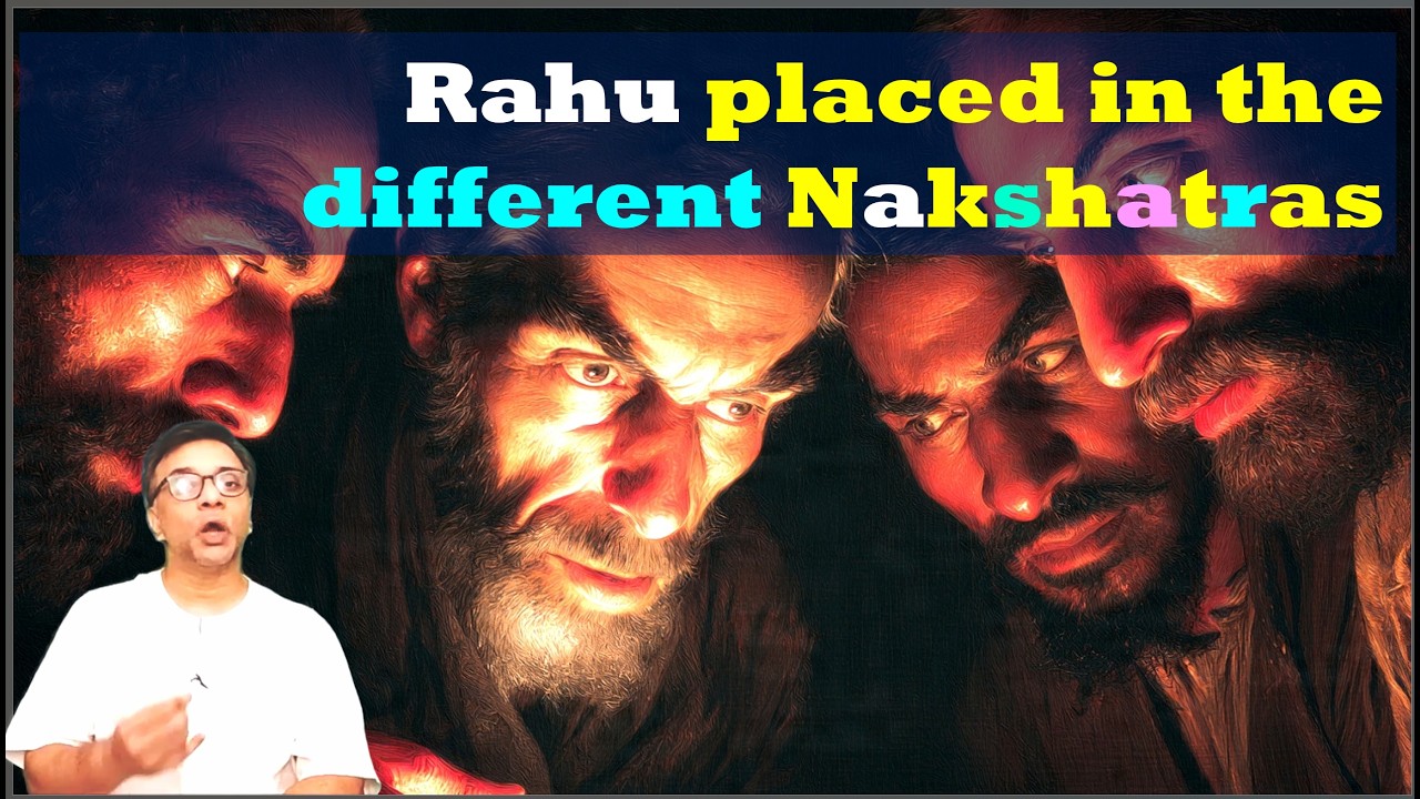 Rahu placed in the different naksatras