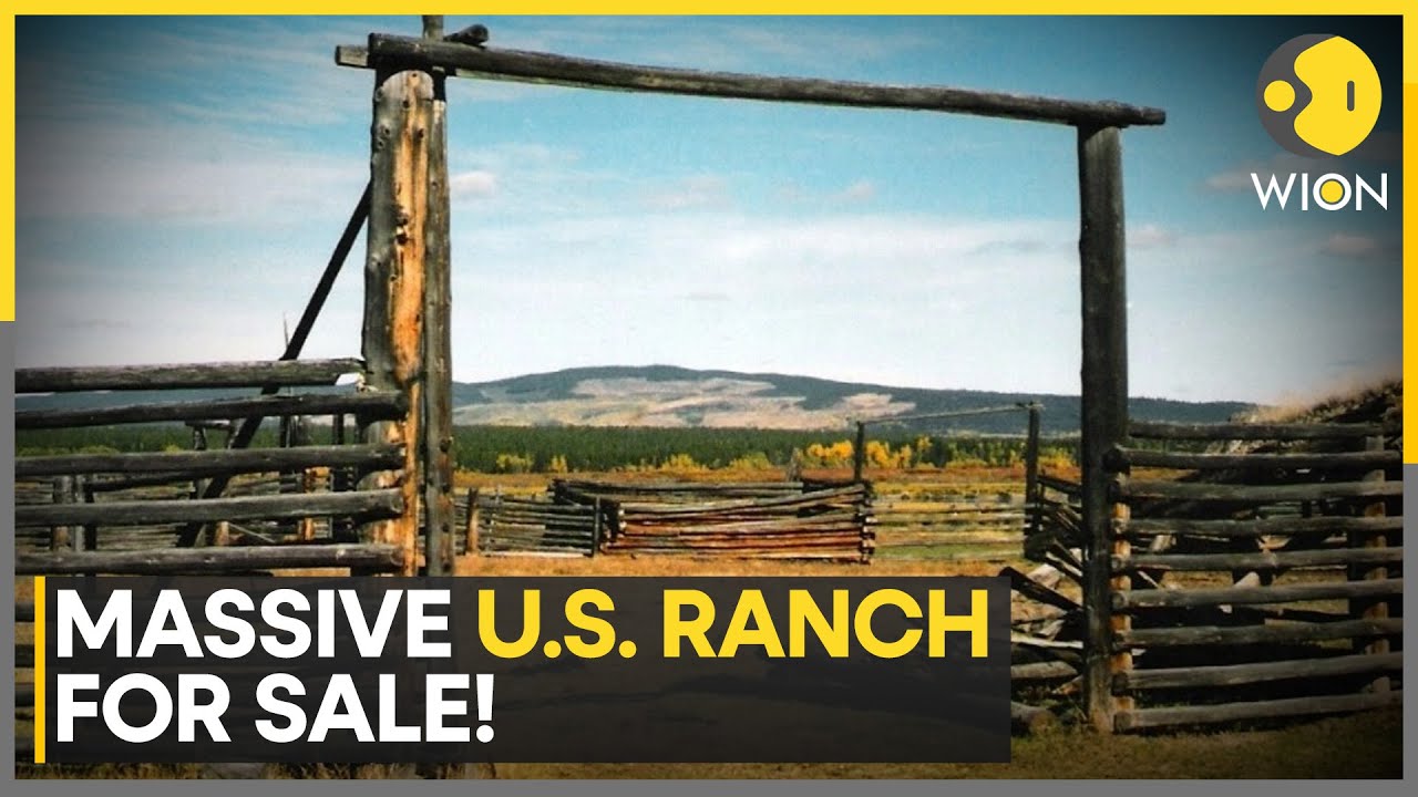 U.S: Wyoming Ranch Spans Four Countries in Rocky Mountains | Hits Market for $79 Million | WION