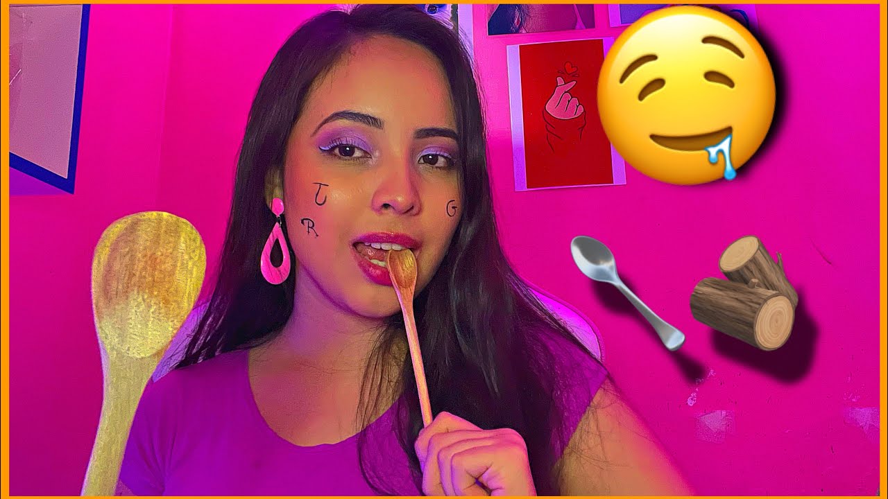 Asmr Colher De Madeira /  wooden spoon 🥄🪵