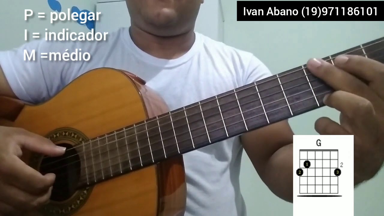 115 Minha alma engrandece, Vídeo aula (Violão CCB)