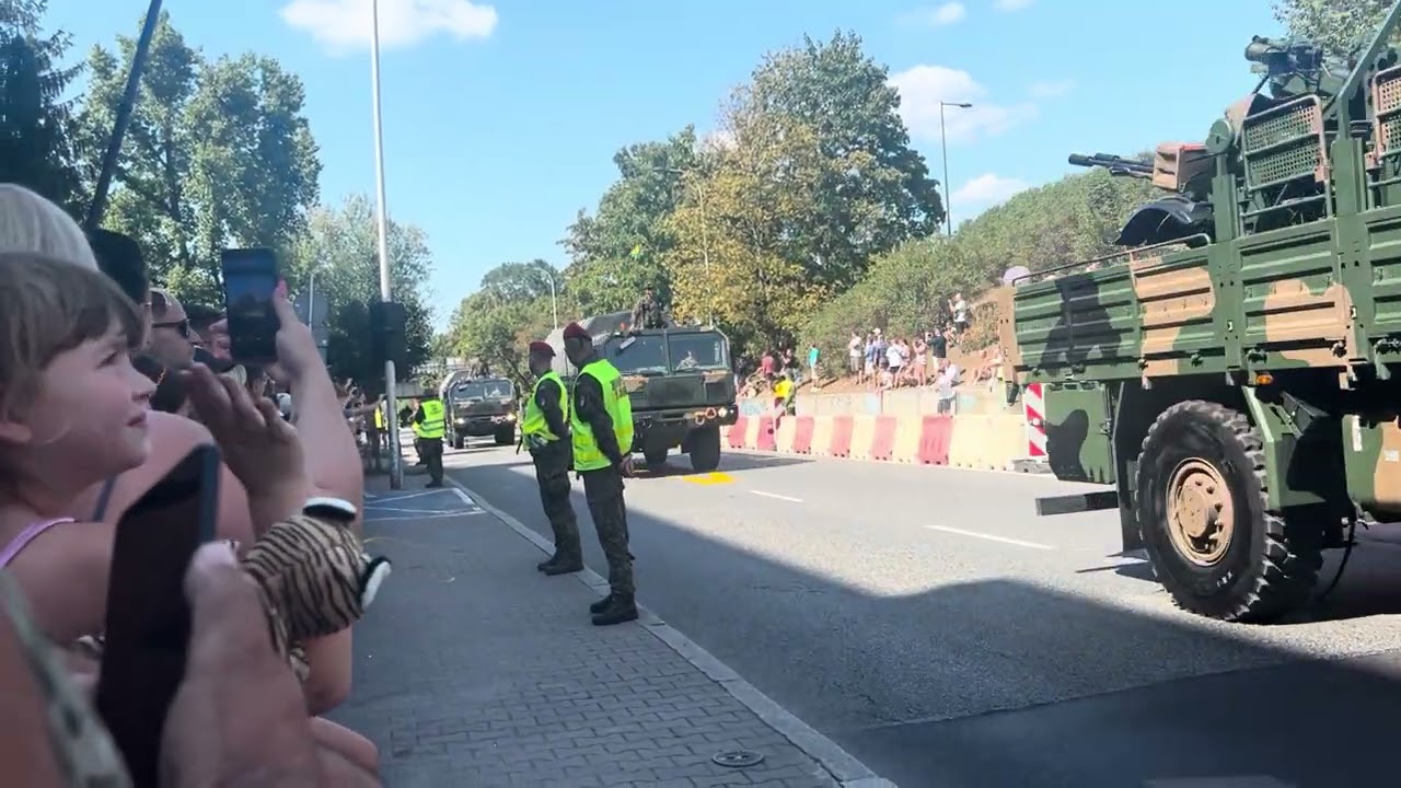 Polish military parade.
