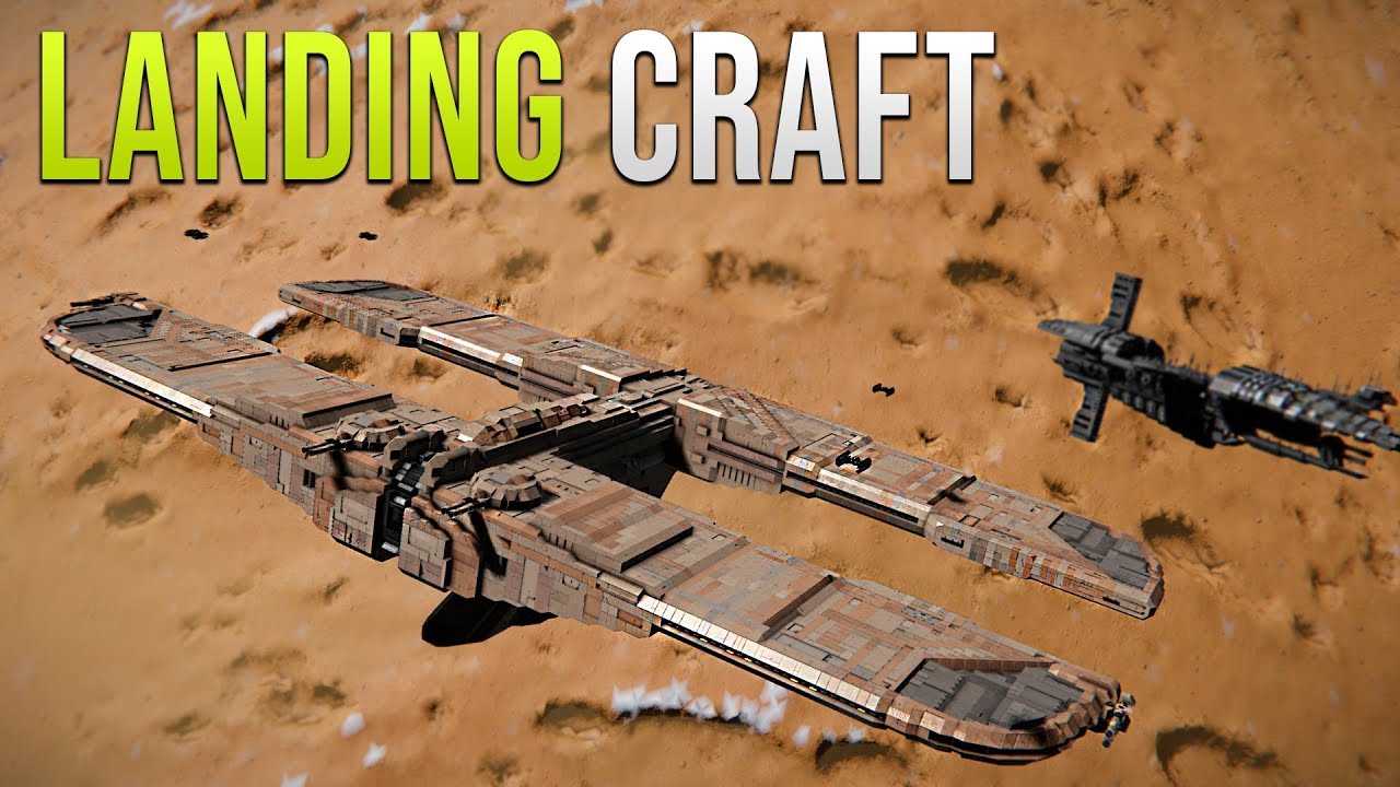 Star Wars DROID LANDING CRAFT - Space Engineers