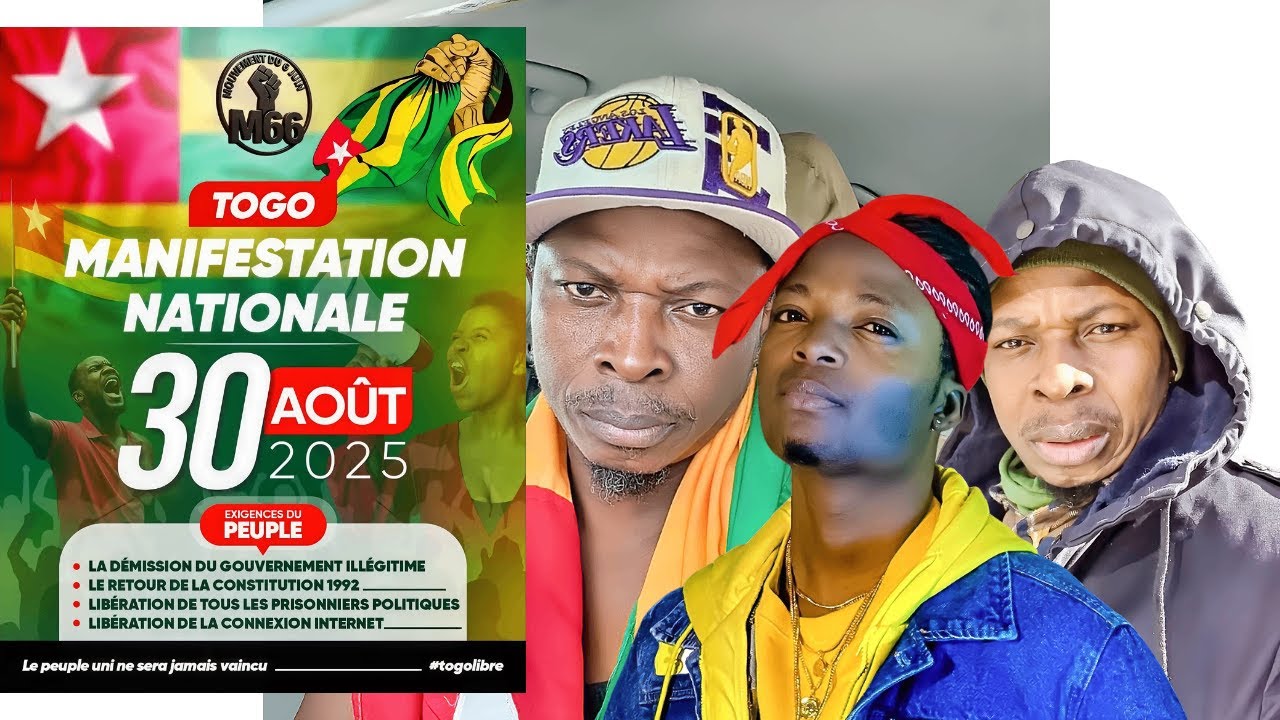 🔴URGENT: MESSAGE DES ARTISTES A LA POPULATION POUR LA MANIFESTATION DU 30 AO&Ucirc;T