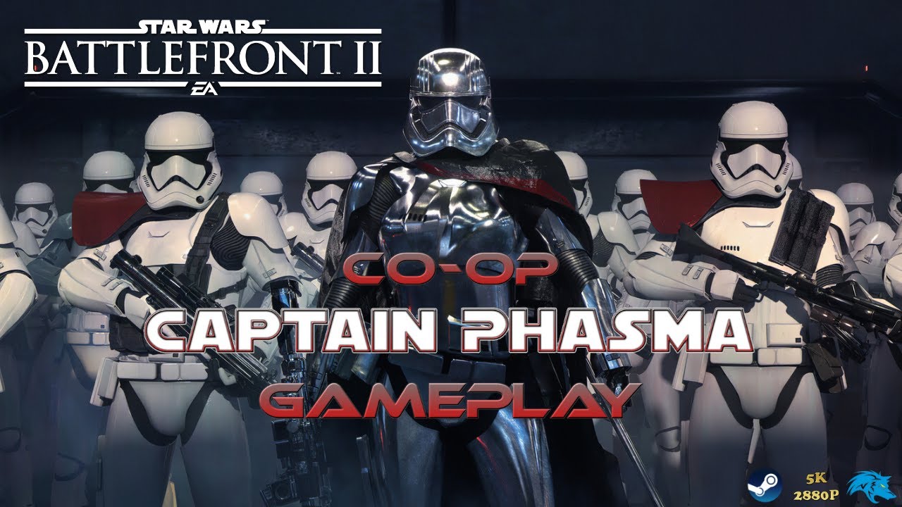 Star Wars: Battlefront II: Captain Phasma - Co-Op Gameplay