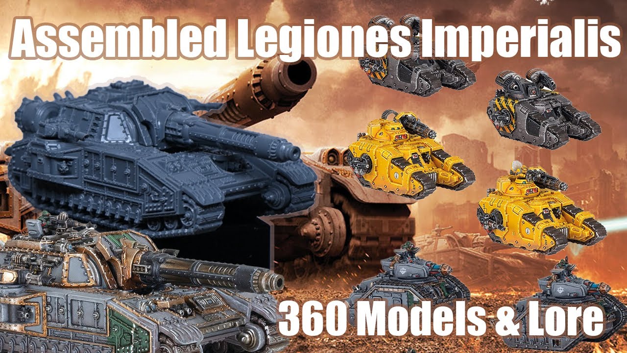 Warhammer 30K Legiones Imperialis Tanks &ndash; Assembly Tips & Full Showcase!