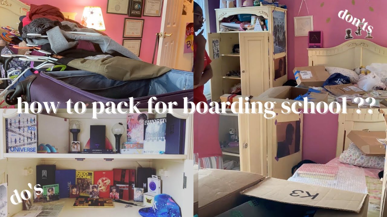 how to pack for boarding school (2022) // all you need to know !!