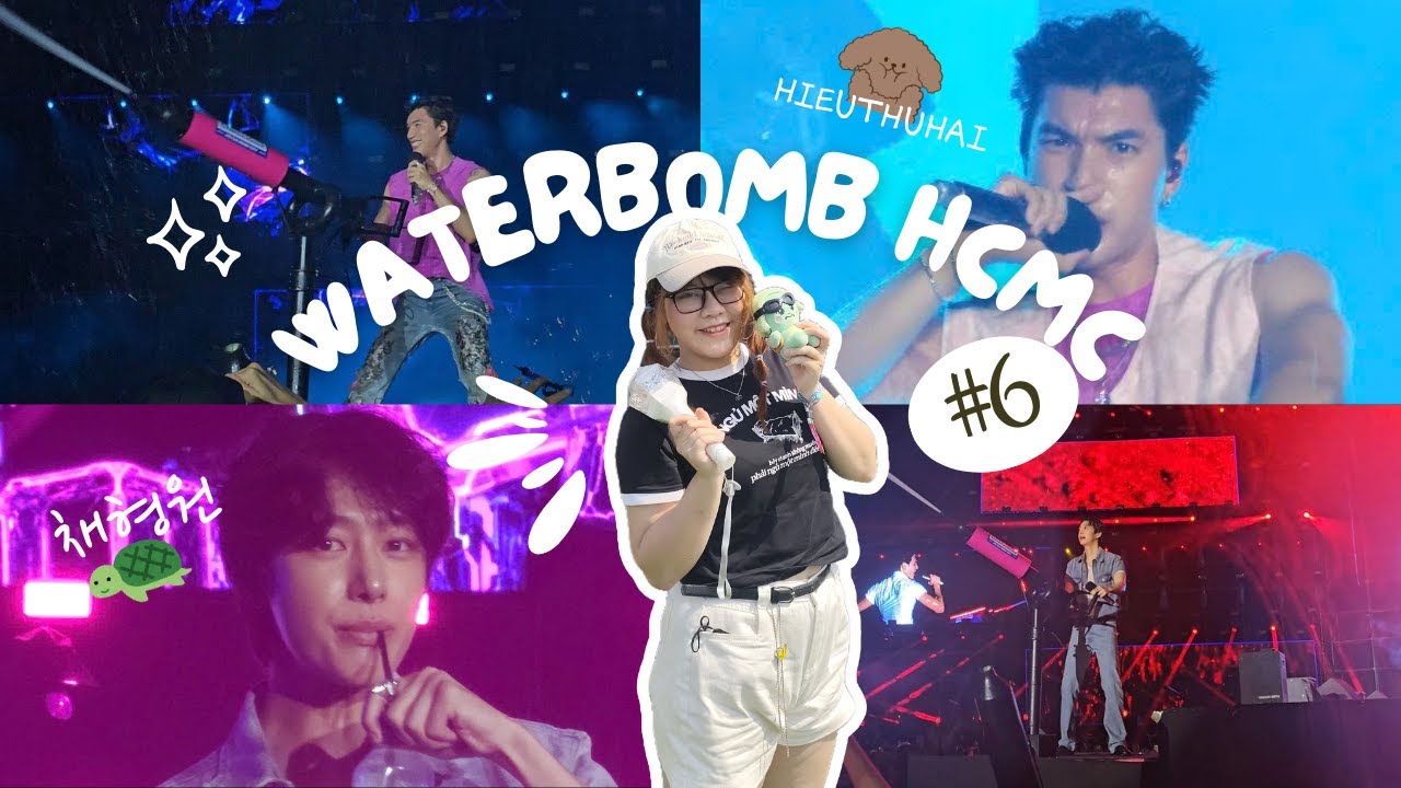 NANA VLOG #6 | Cuộc gặp gỡ hai người chồng kỳ diệu của Nana tại WATERBOMB HCMC 2025 🥺💙