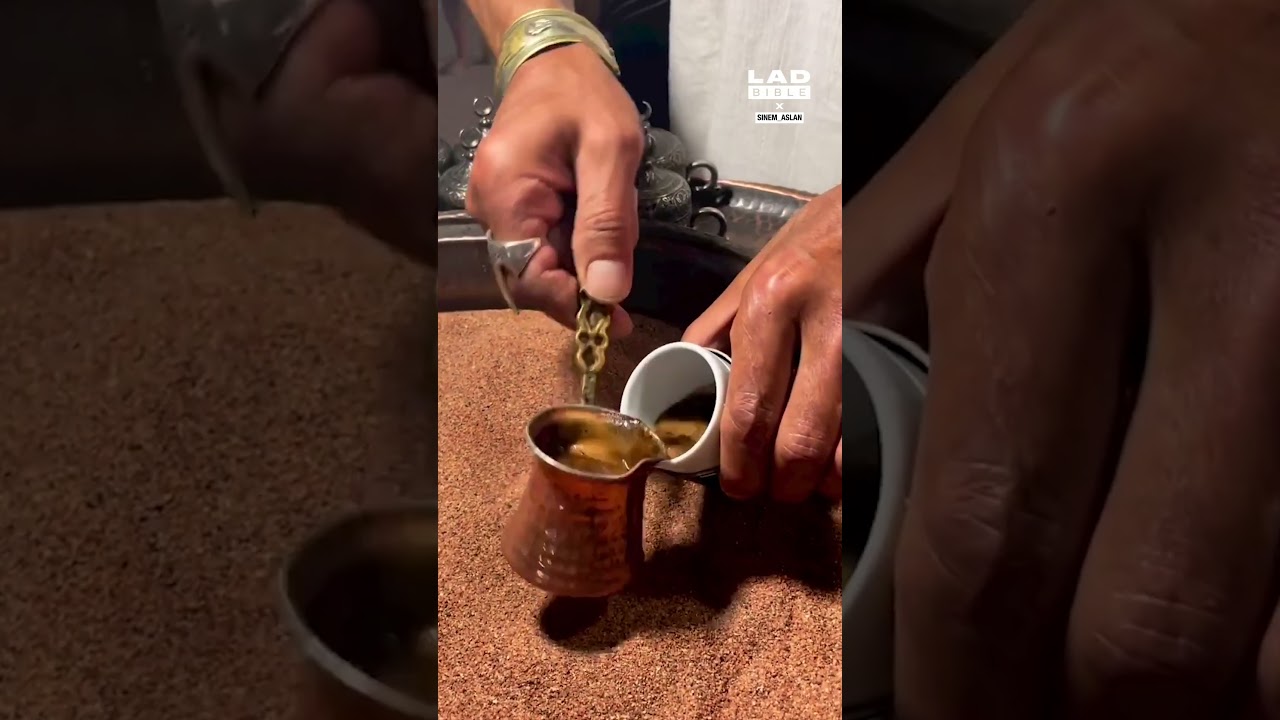 Making turkish coffee 😲