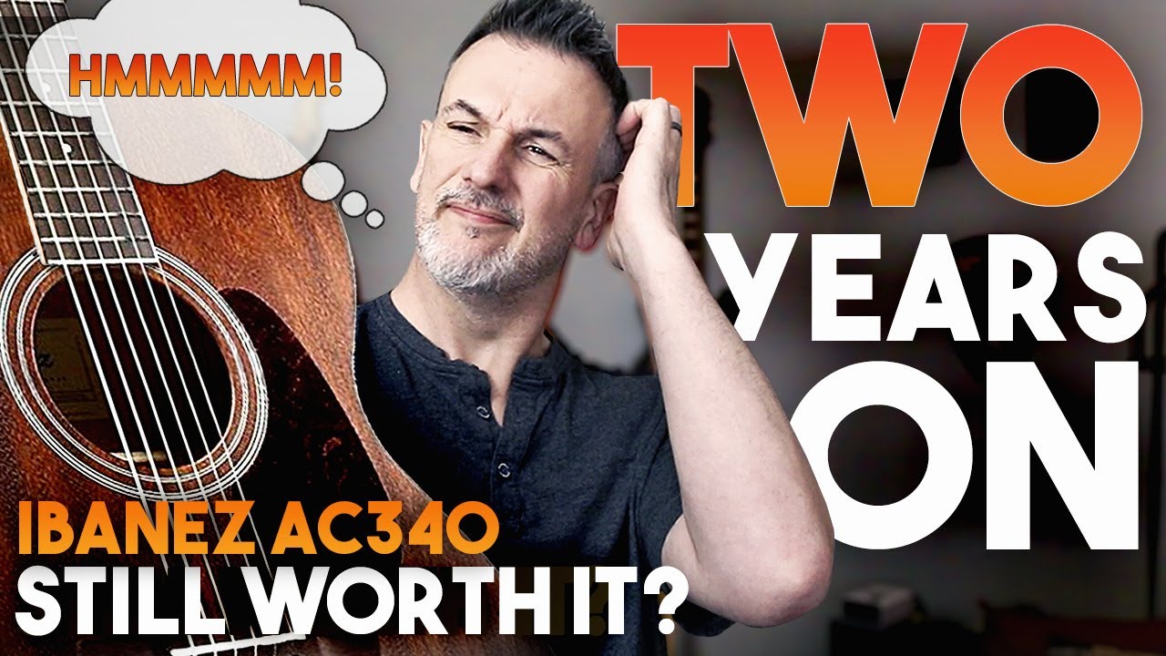 Ibanez AC340 ДВА ГОДА СПУСТЯ все еще стоит 300 долларов?