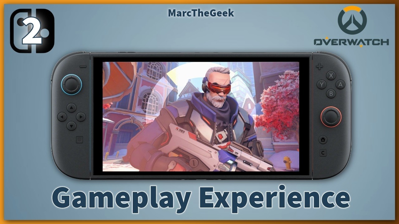 Overwatch Nintendo Switch 2 Version Gameplay (Update 1.0.2)