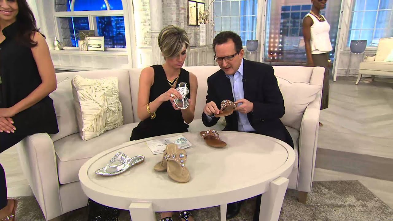 Marc Fisher Thong Sandals w/ Jewel Accents - Gissel with Shawn Killinger