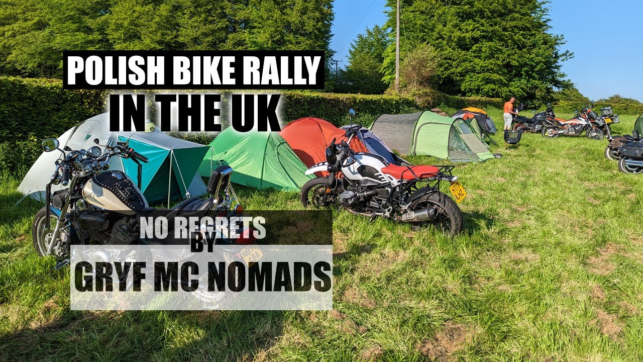 Going to Polish bike rally in the UK -   'No Regrets' by Gryf MC Nomads chapter