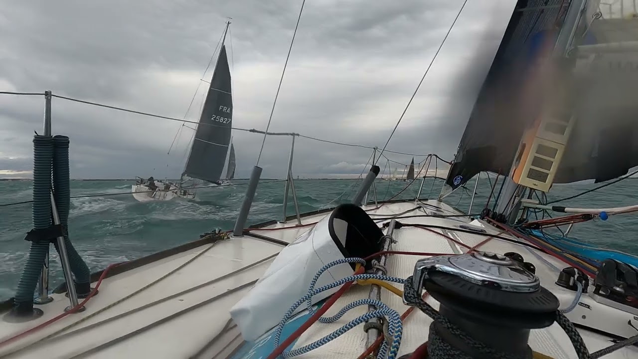 Surf en Figaro 2 Sud nautisme r&eacute;gate de No&euml;l la Grande Motte 2024