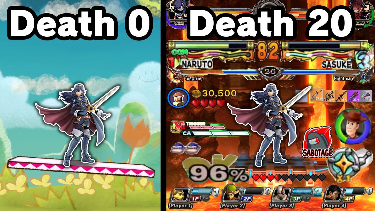Smash Bros Ultimate, But Every Time I Lose it Gets Worse...
