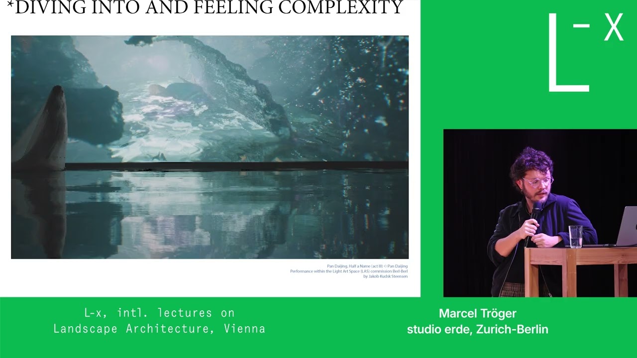 l-x lecture: Marcel Tröger studio erde – Matters of Care, Matters of Land