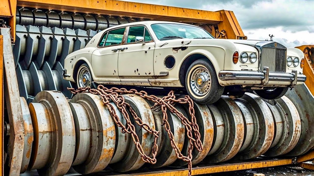LAS 7 MÁQUINAS TRITURADORAS Y APLASTADORAS MÁS SALVAJES DEL PLANETA!