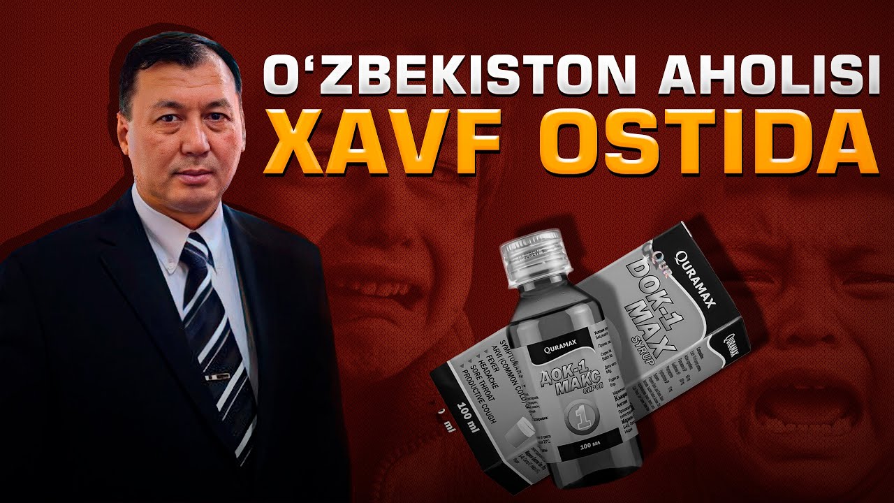 O'ZBEKISTON AHOLISI XAVF OSTIDA