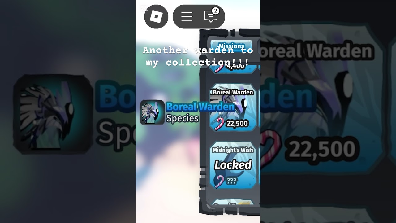 Boreal Warden is here!!! | Creatures of sonaria