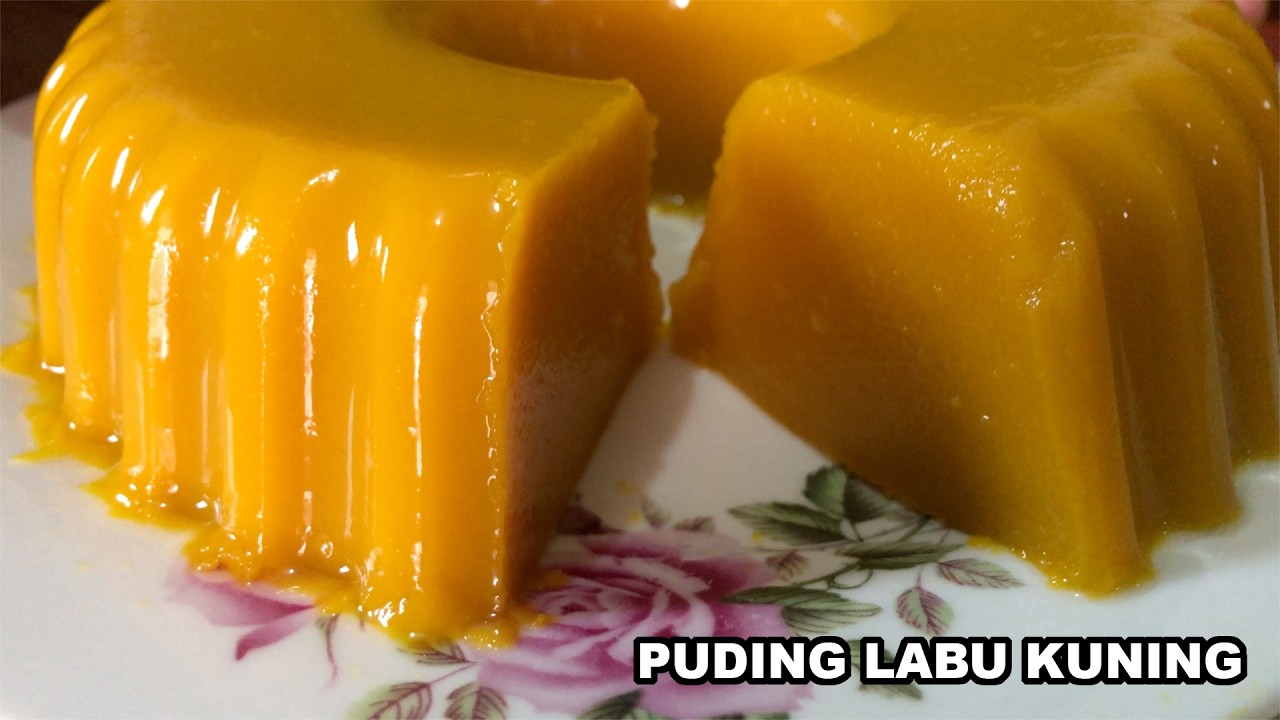 Cara Membuat Puding Labu Kuning Super Lembut | Dessert Rumahan Elegan
