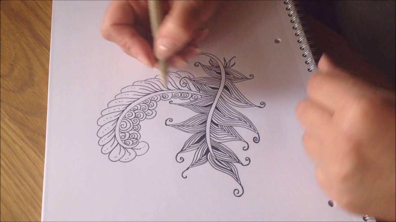 Doodleart/ Zentangle inspired - Speed drawing