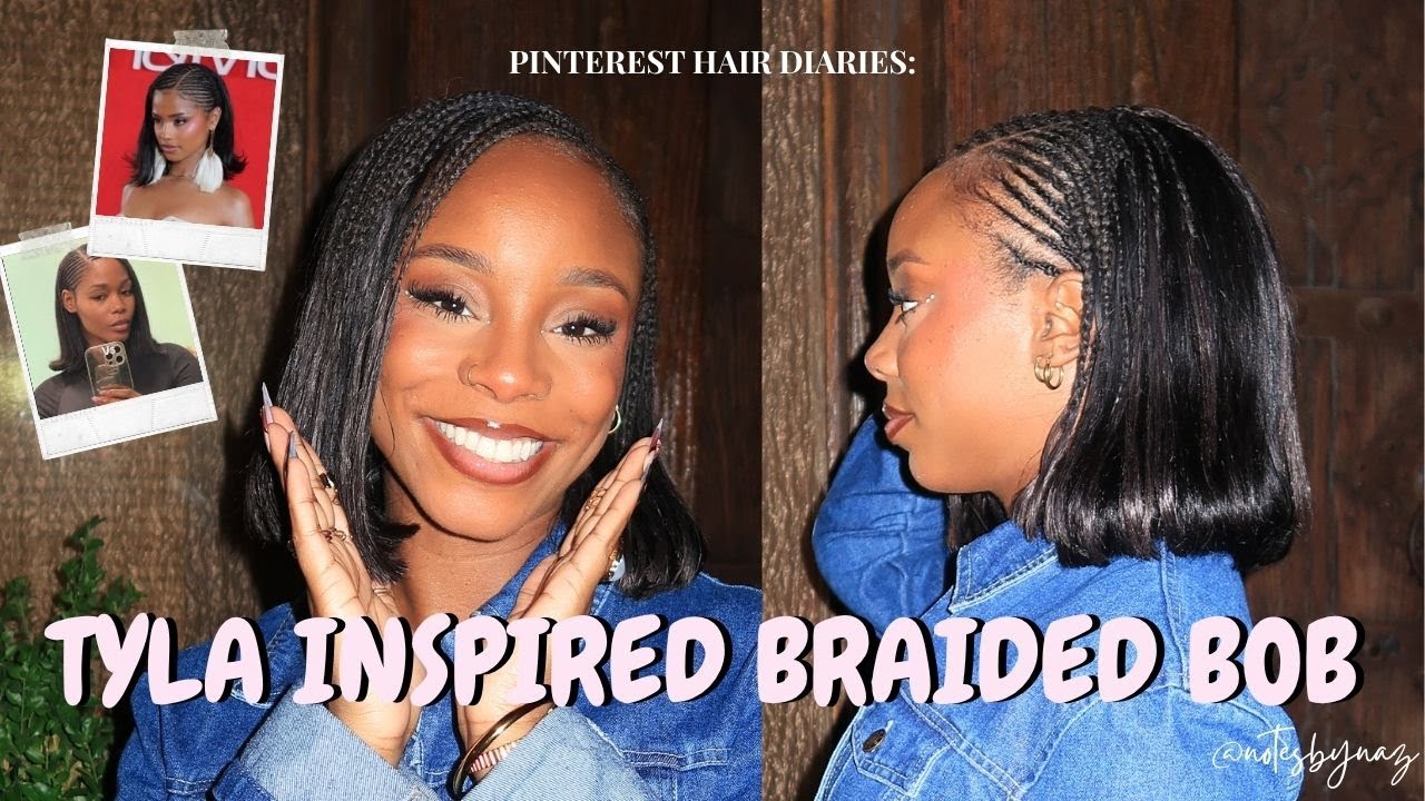 Сделай сам плетеный боб в стиле Тайлы + урок по быстрому плетению для начинающих