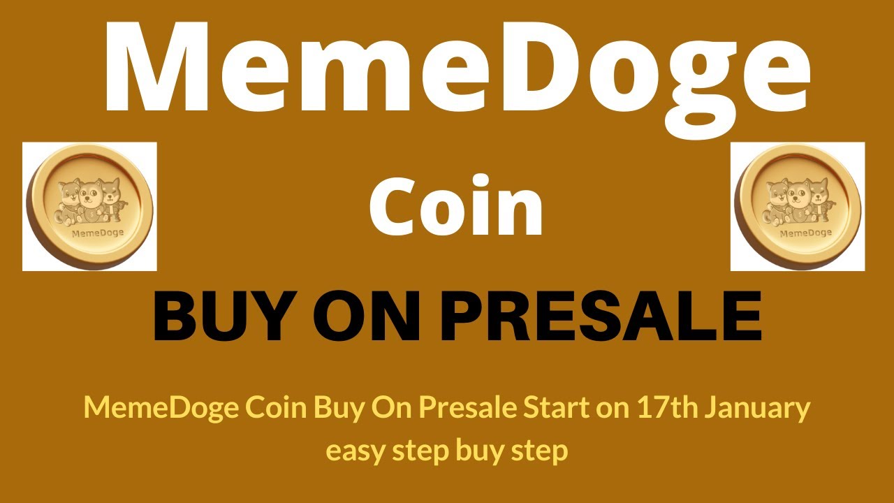 Купить монету MemeDoge на предпродаже легко и пошагово 🚀💰
