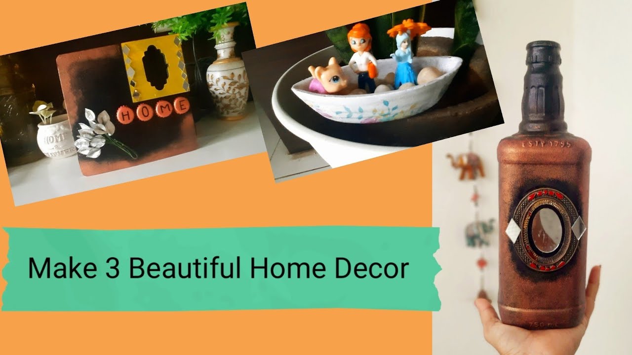 3 Wonderful  DIY From Waste Material