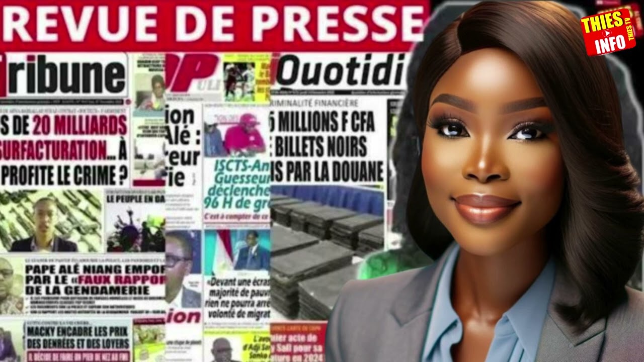 Revue De Presse Wolof Th fm #Zik fm #Rfm du 09 03 2026.mp4