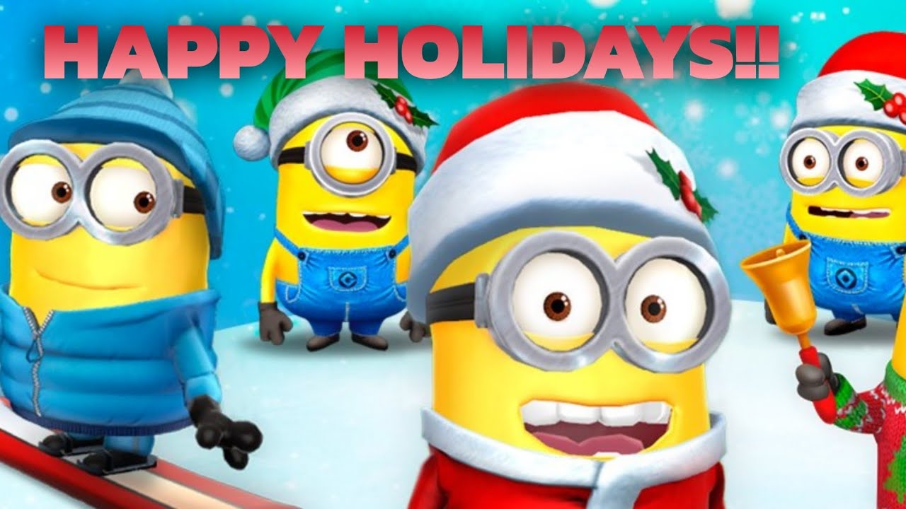 MINION RUSH Holiday Special... Playing with ALL Winter Costumes! | Part 54